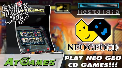 Add NEO GEO CD Games NOW!! To Your Legends Ultimate Arcade Cabinet