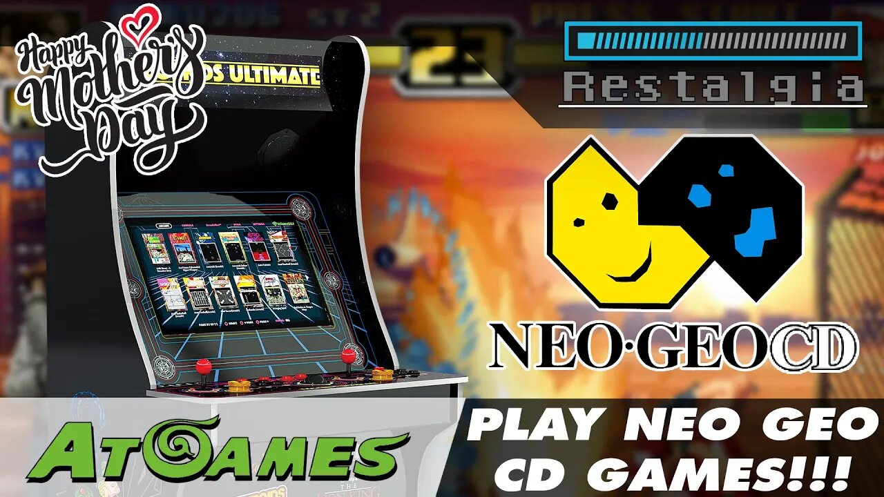 Add NEO GEO CD Games NOW!! To Your Legends Ultimate Arcade Cabinet