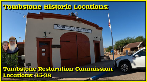 Tombstone Restoration Commission Walking Tour Locations 35-38