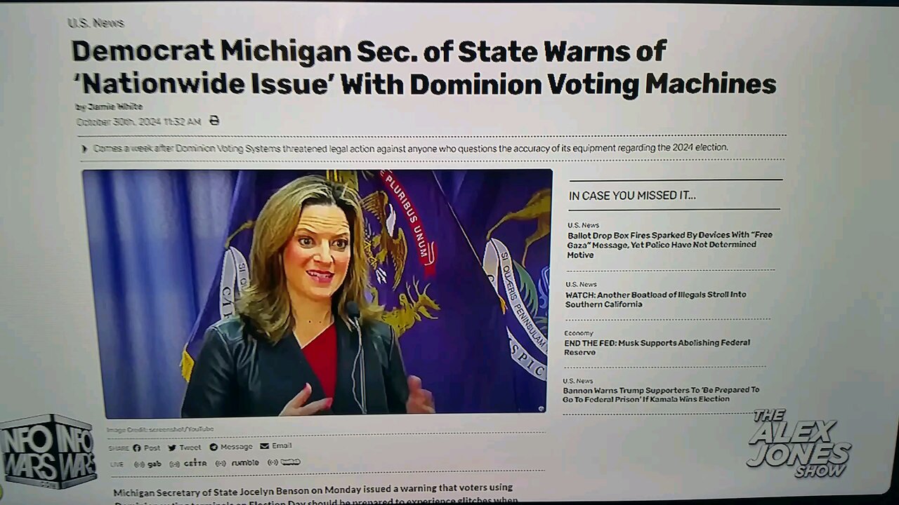 Dominion voting machines flipping votes in many states