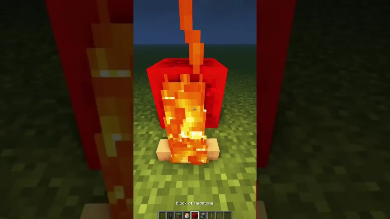 Minecraft fire sword 😱#minecraft #shorts