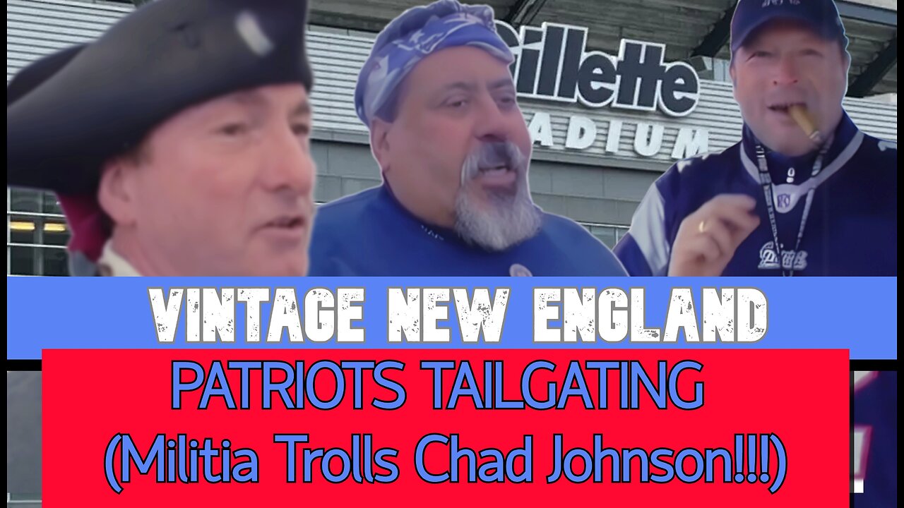 Patriots Tailgating at Gillette Stadium: Endzone Militia Roasts Chad Johnson! 🏈🔥 #Patriots #Tailgate