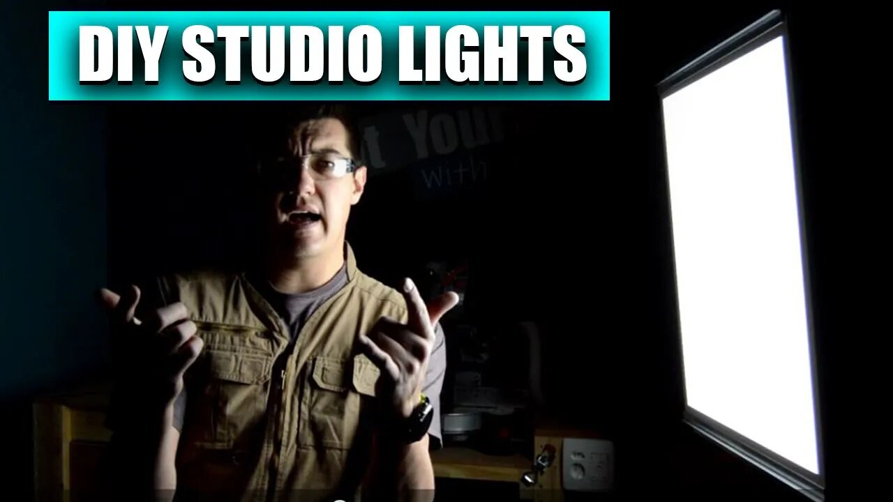 DIY Studio Lights / How To Build Your Own Studio Lighting! - Youtube