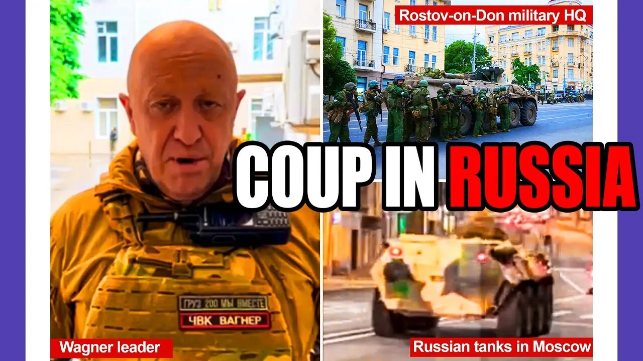 There Was A Military Coup Attempt In Russia 🟠⚪🟣 NPC Global