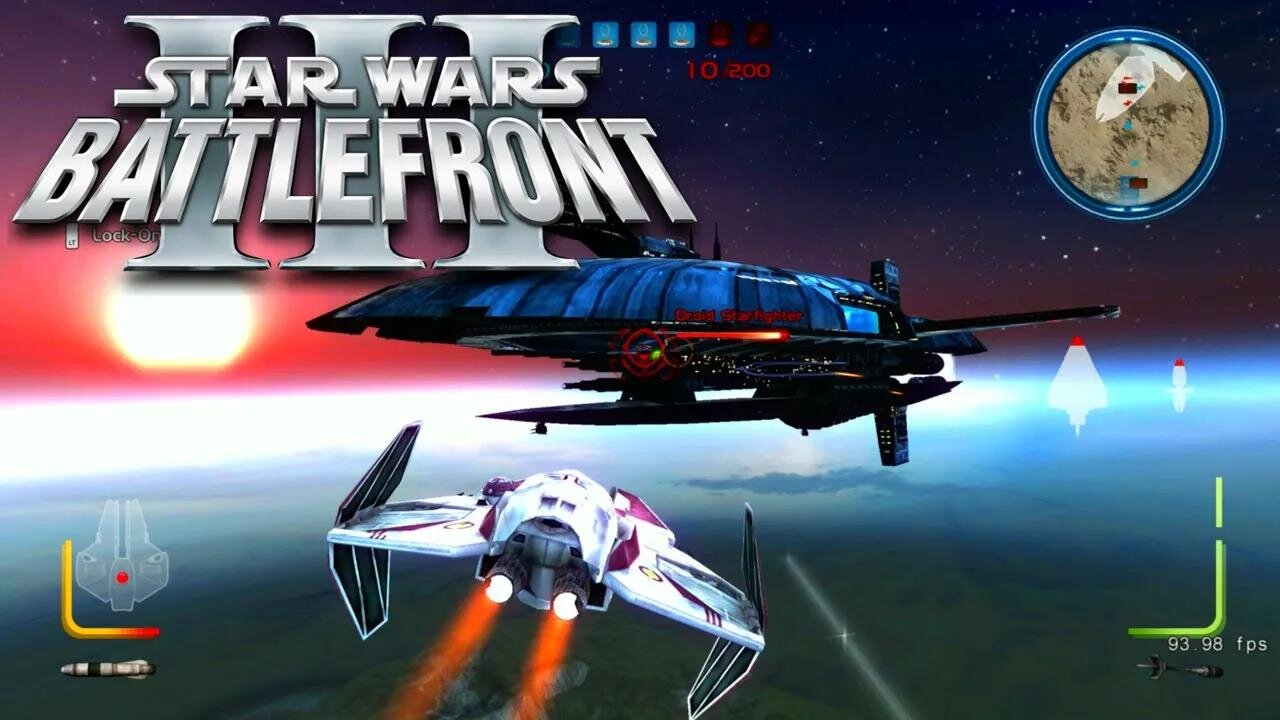 Space Battle over YavinIV in the Unreleased Battlefront 3