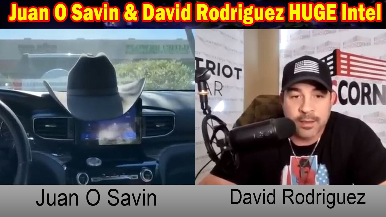 Juan O Savin & David Rodriguez HUGE Intel 11/3/23: "Chaos and Calamity Coming"