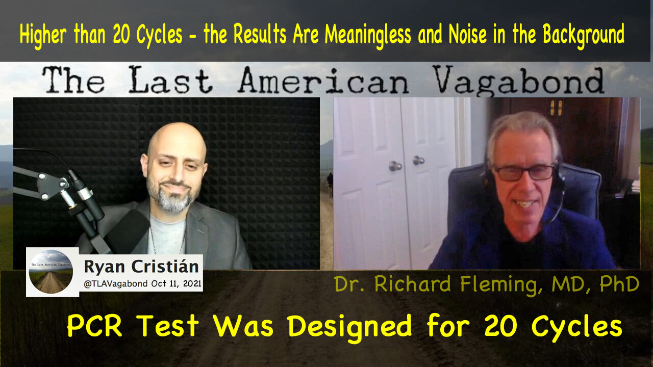 PCR Test Was Designed for 20 Cycles