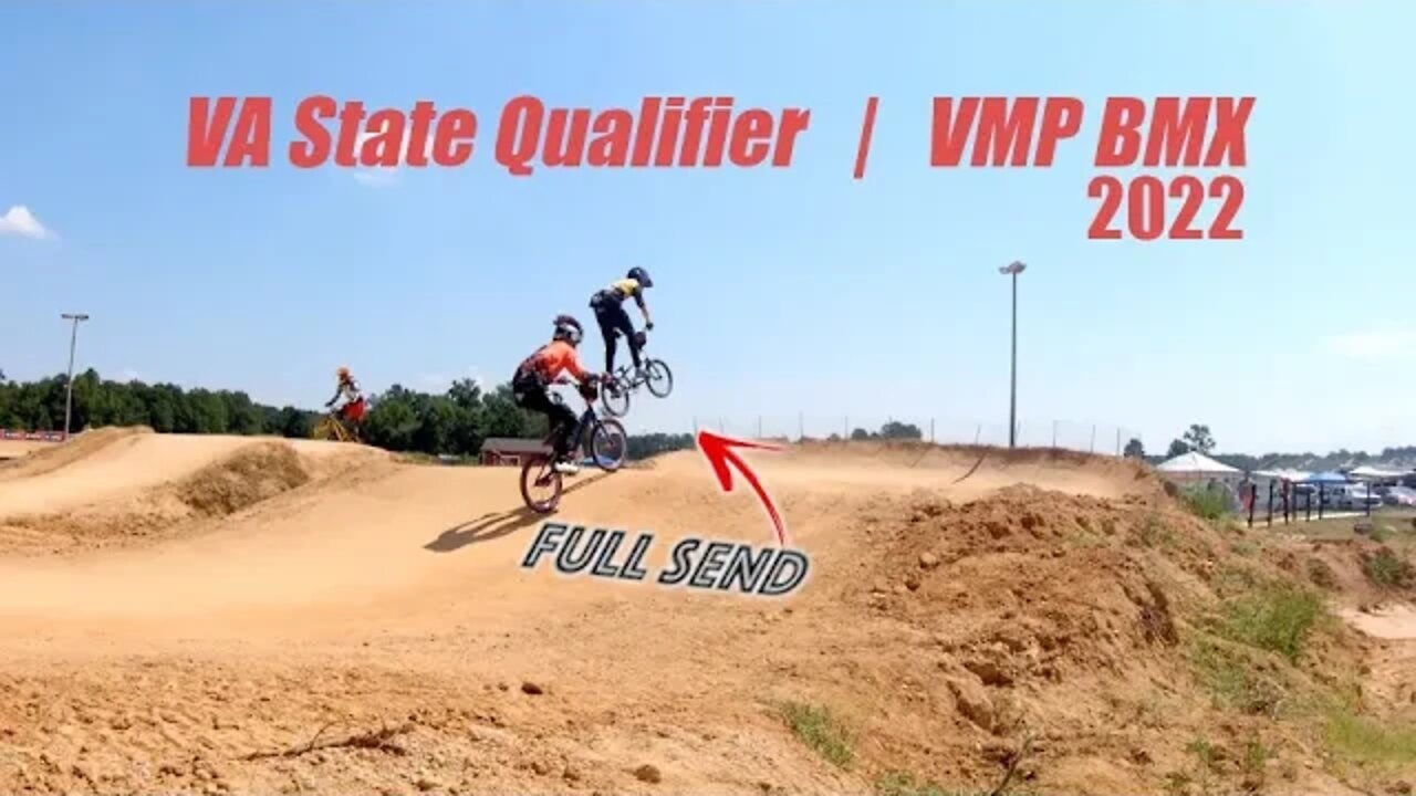 Dodging Racers and Hitting Triples | Follow-Cam Action | VMP BMX State Qualifier 2022