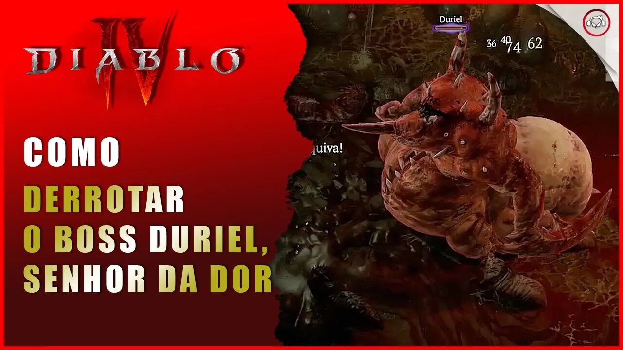 Diablo 4, Como derrotar o Boss Duriel, Senhor da Dor | Super-Dica Pt Br