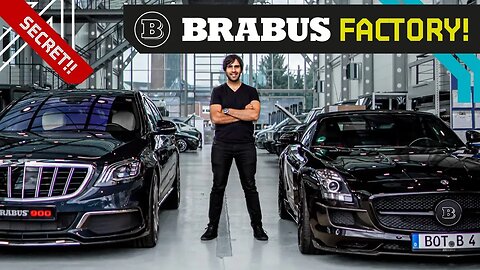 Brabus Factory! Loudest, Fastest, Widest Custom AMG Beasts!!