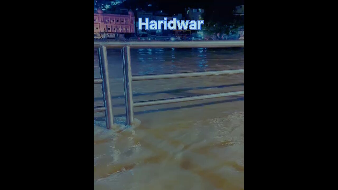 Hanidwar-Har Ki Pauri 😍 #haridwar #gangaarti #haridwarvlogs #uttarakhandRemix#harkipauri#night view