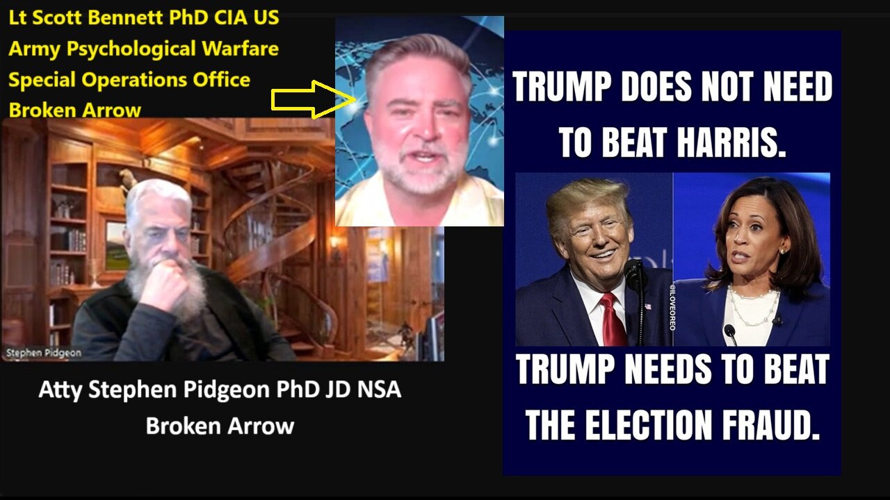 Dr Pidgeon NSA: Dems Strategy for 2024 Elections Explained. C.C. President Trump