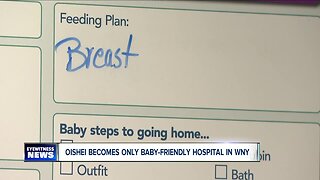Western New York gets its first "baby-friendly" hospital designations