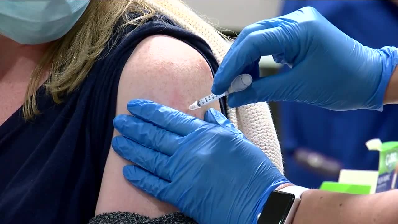 Vaccines administered across Colorado on Wednesday