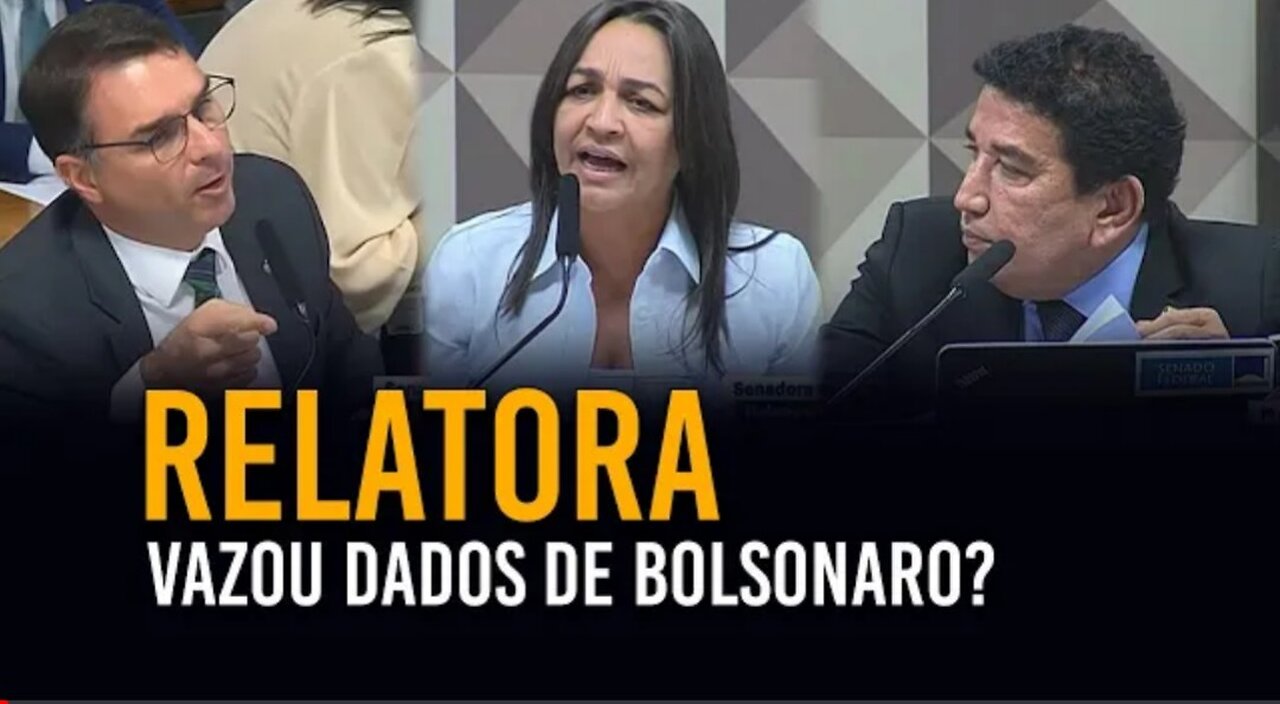 RELATORA vazou dados de BOLSONARO?