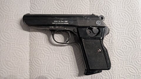 VZ70 VZOR 70 chambered in .32 acp made in Czechoslovakia