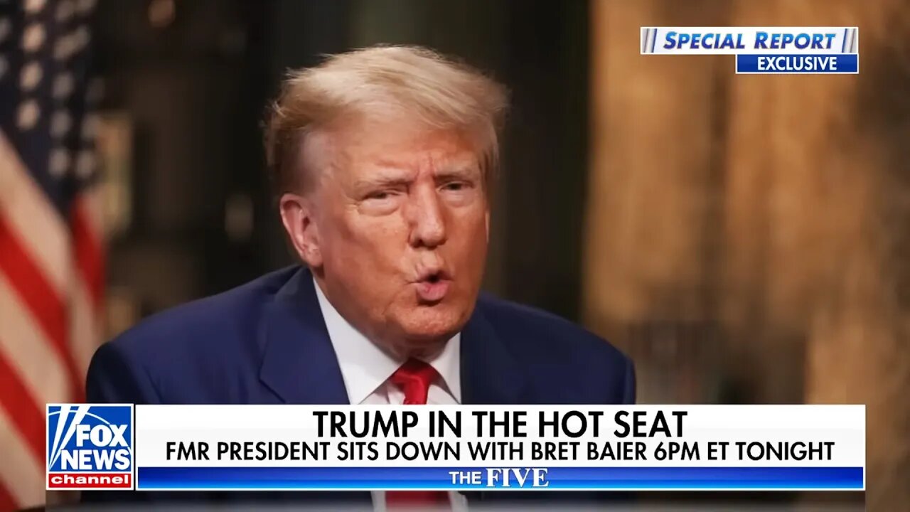 Trump cornered, panics in deranged Fox News interview