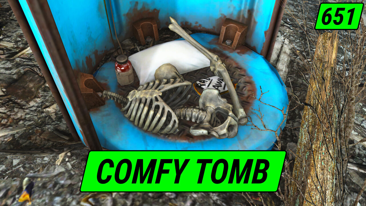 A Comfy Sleep In a Tomb | Fallout 4 Unmarked | Ep. 651