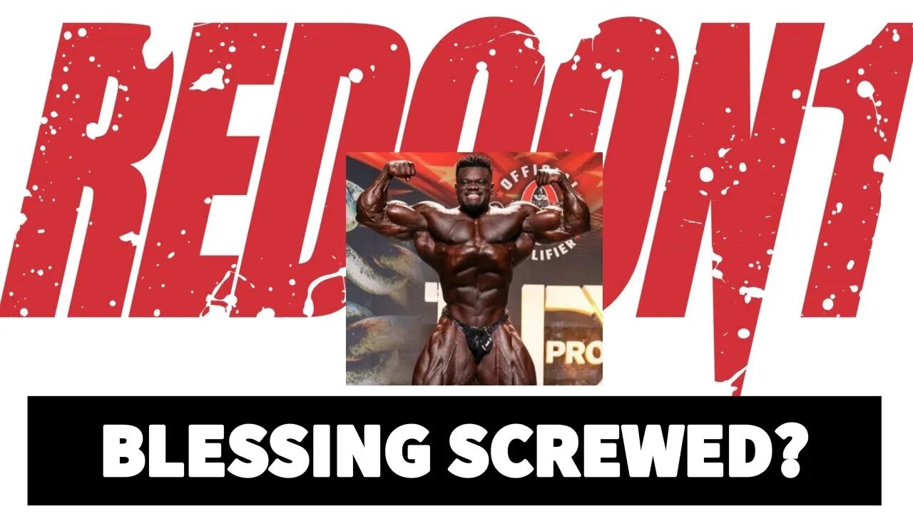 Blessing Awodibu Fired By Redcon1 | What Bodybuilders Should LEARN From This