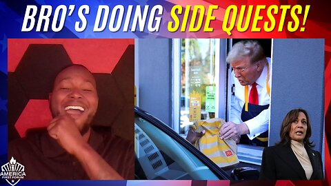 Trump Trolls Kamala Harris Over Fake McDonald's Job | Working at McDonald's for 1 Day