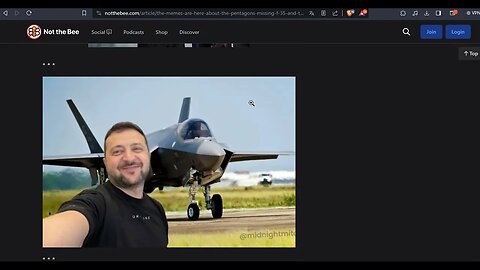 Woke US Air Force lost a F-35. and the memes never disappoint.