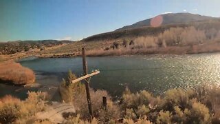 Along the Colorado River in the Rocky Mountains