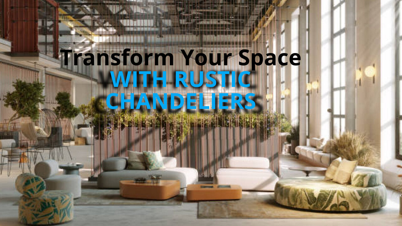 Transform Your Space with Rustic Chandeliers: Nature's Art