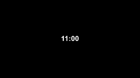 11 Minutes Timer Countdown