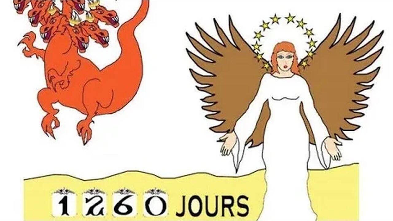 FORMATION BIBLIQUE n°14 LES 7 TROMPETTES.( Apoc 12:3-14. LA FEMME ENVELOPPEE DU SOLEIL