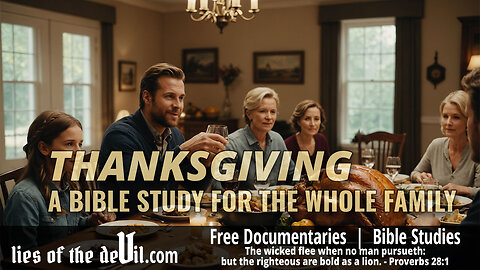 The Thanksgiving Buffet (Thanksgiving Bible Study)