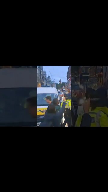 Douglas gets carried way by police #metpolice