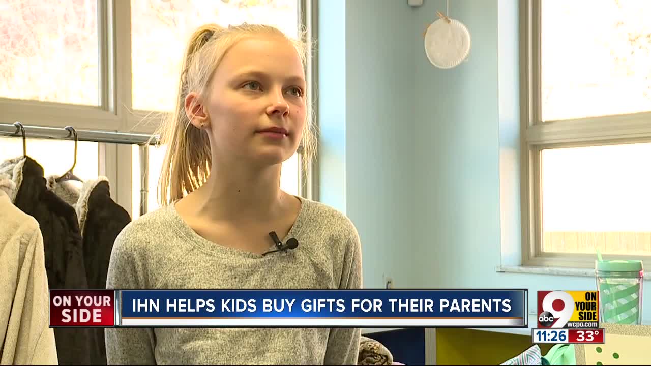 Event helped homeless children buy gifts for their parents