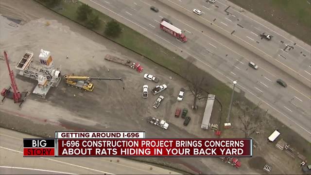 Concerns over rats from I-696 project