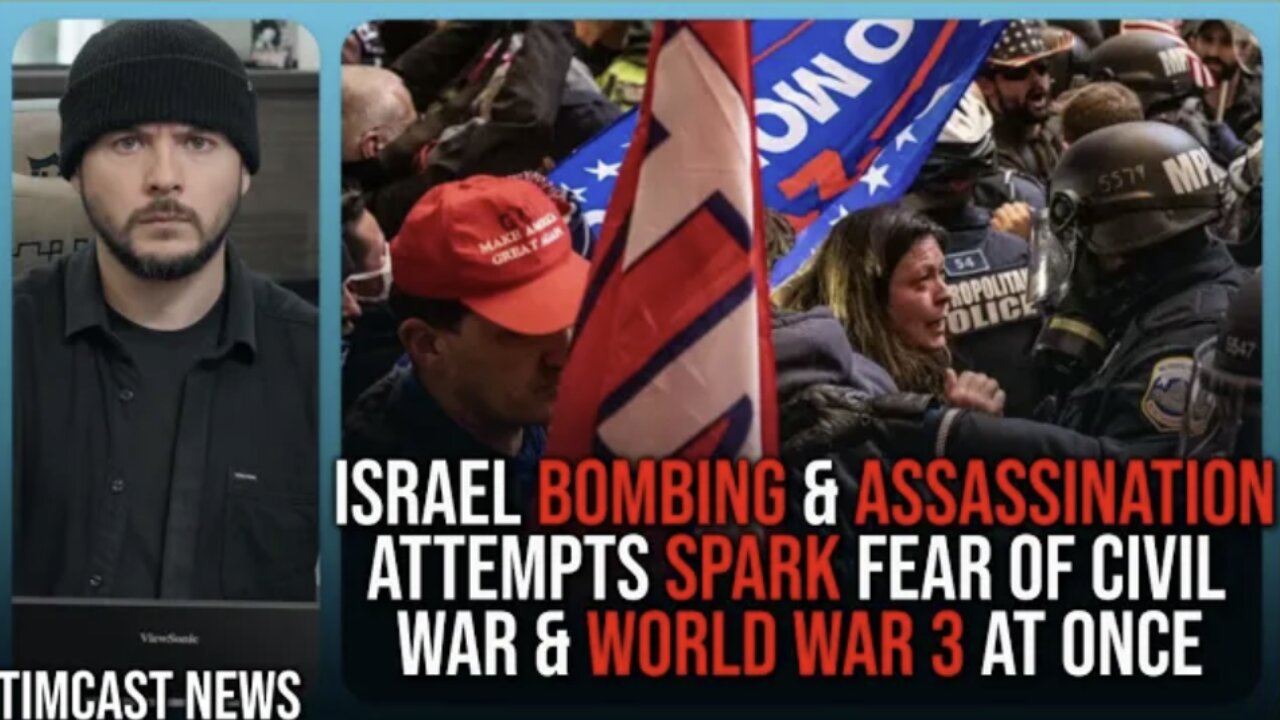 Israel Bombing & Trump Assassination Attempts Spark Fear Of World War 3 & Civil War AT THE SAME TIME