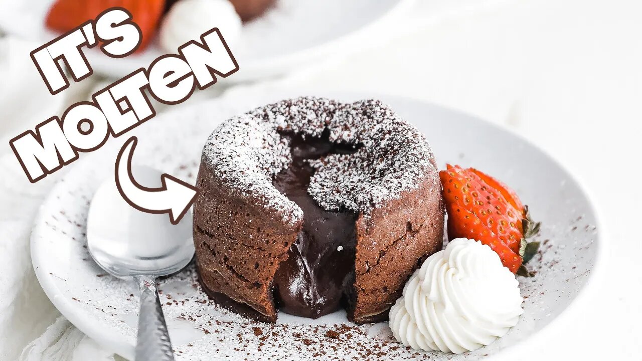 Molten Chocolate Lava Cake Recipe