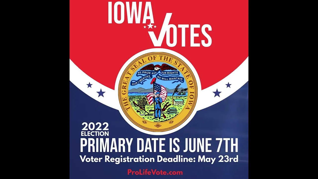Iowa Voter Registration Deadline and Primary Date