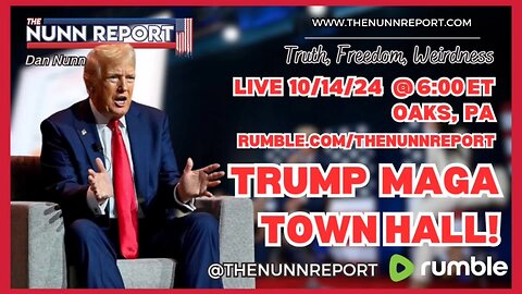 LIVE SPECIAL 6pm ET! Trump MAGA Town Hall – Oaks, PA [watch party]