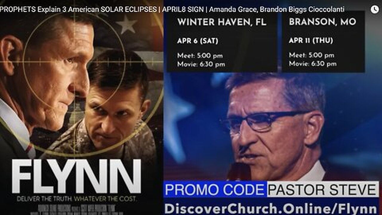 3 PROPHETS Explain 3 American SOLAR ECLIPSES | APRIL8 SIGN | Amanda Grace, Brandon Biggs Cioccolanti