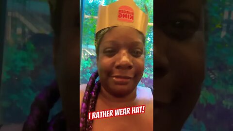 Someone gave me this hat dis morning skit #blackyoutube #comedy#burgerking #hiphop #short