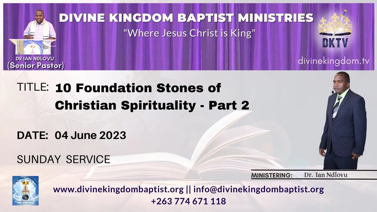 10 Foundation Stones for Christian Spirituality - Part 2 [04 June 2023]