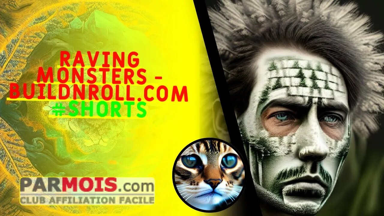 Raving Monsters - BuildNRoll.com #shorts