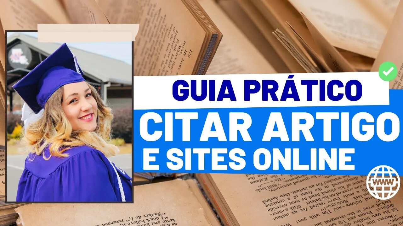 Como fazer referência e citação de artigo online sem autor e sites da internet?