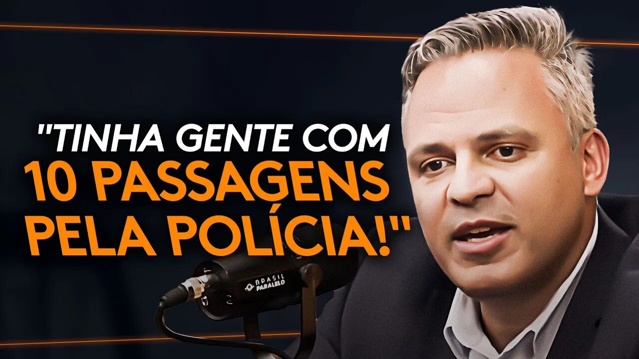 A polícia precisa prender o mesmo bandido várias vezes