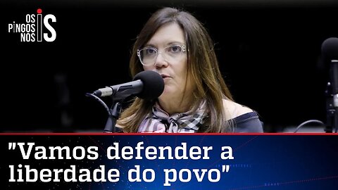 Bia Kicis propõe Lei Maurício Souza, em defesa da liberdade de expressão