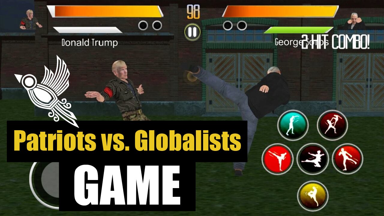 Patriots vs. Globalists: el juego de combate hecho por Zamna The Oracle