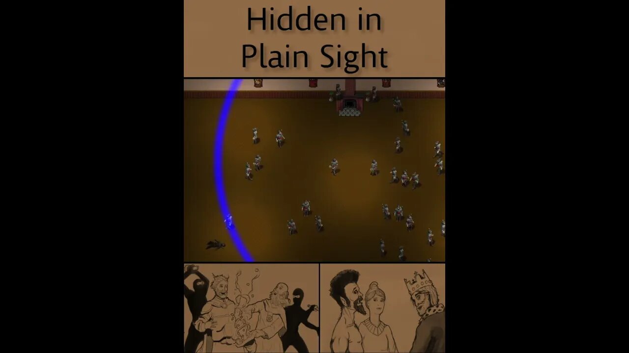 Curiosity Killed the Ninja! | Hidden in Plain Sight #shorts