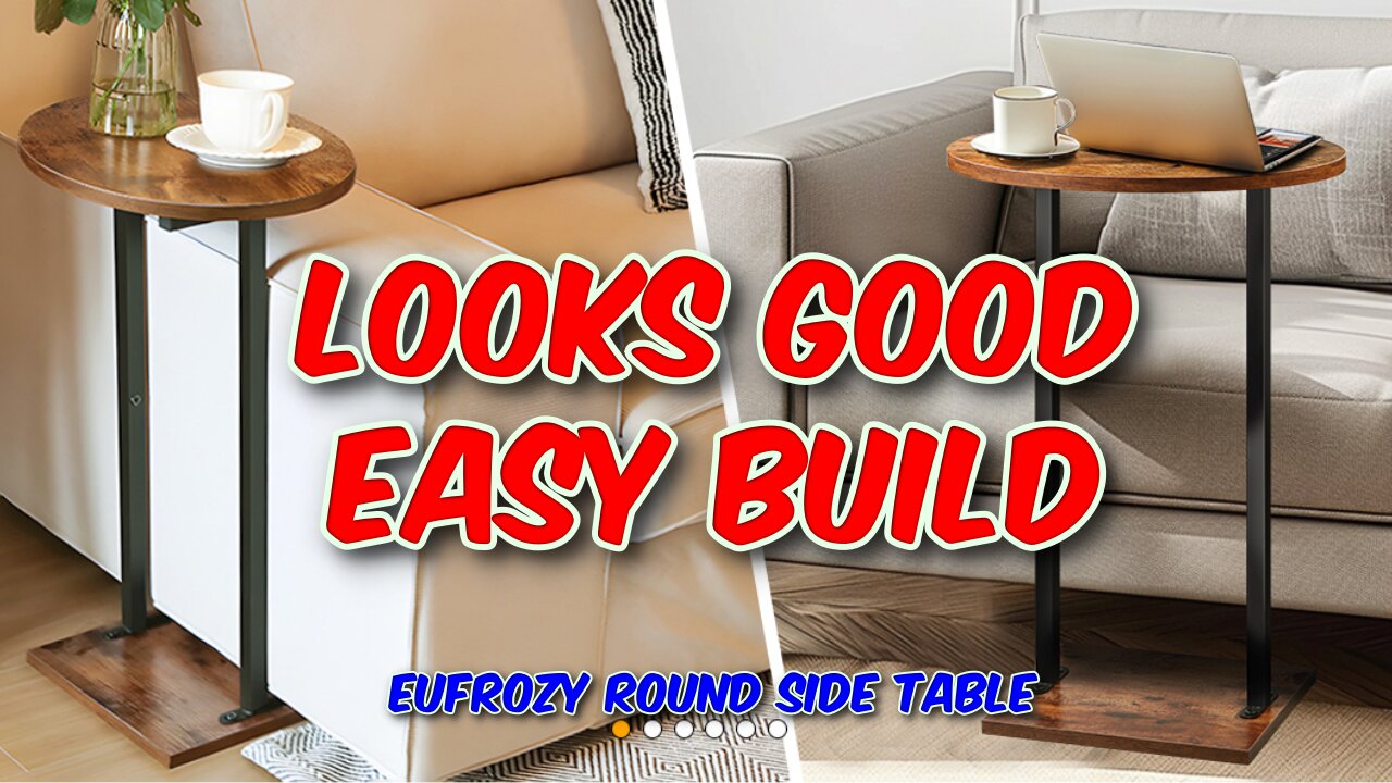 Eufrozy Side Table with Fabric Basket Review