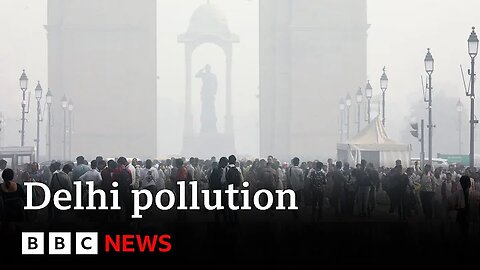 Delhi becomes world’s most polluted city | BBC News