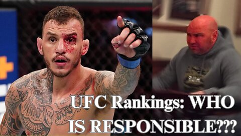 UFC Rankings: Moicano Getting Screwed, Dana Appalled; WHO REALLY CONTROLS THE RANKINGS???