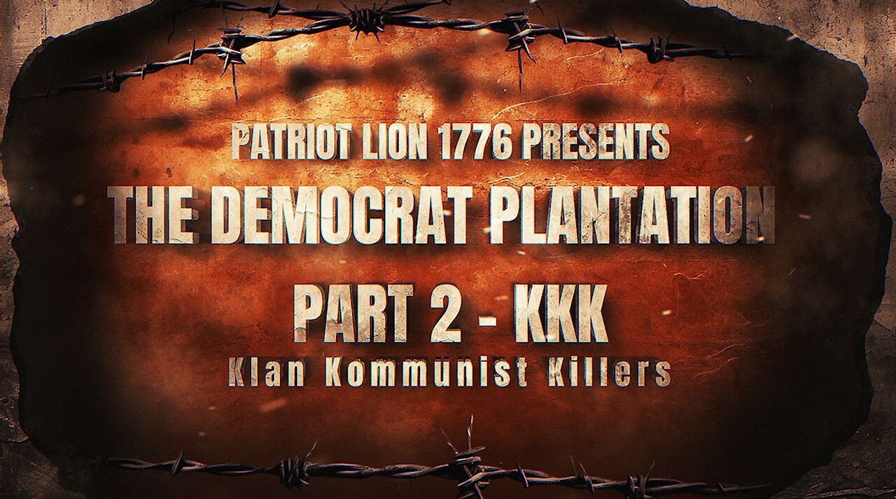 THE DEMOCRAT PLANTATION PT 2 - CENSORED VERSION